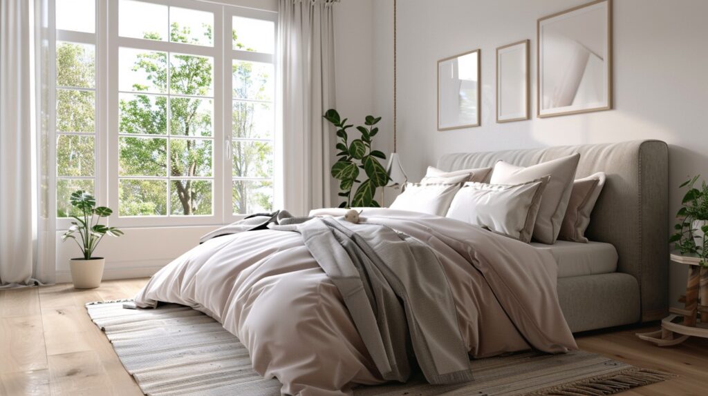 Bedroom duvet washing frequency